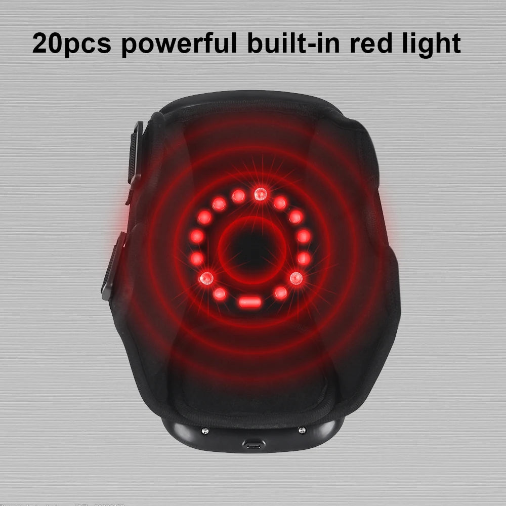 Knee Massager 2.0 — Dual-Side Red-Light & Heat Therapy